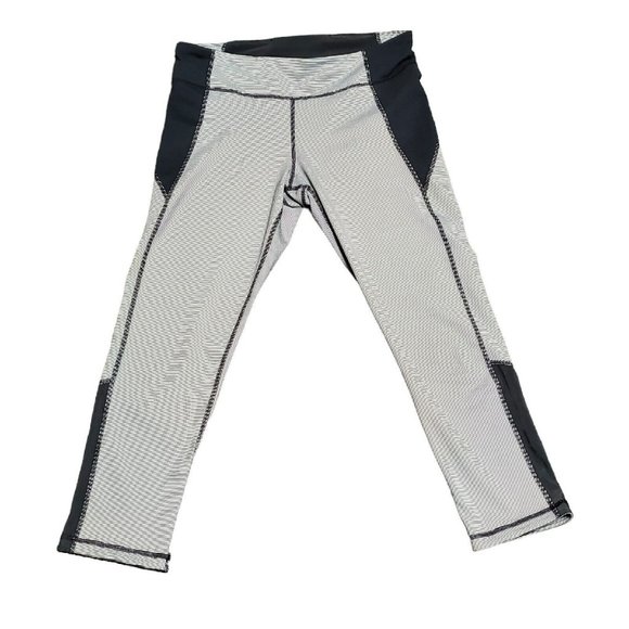 Under Armour Leggings Women's Size Small Grey and Black - Picture 1 of 6